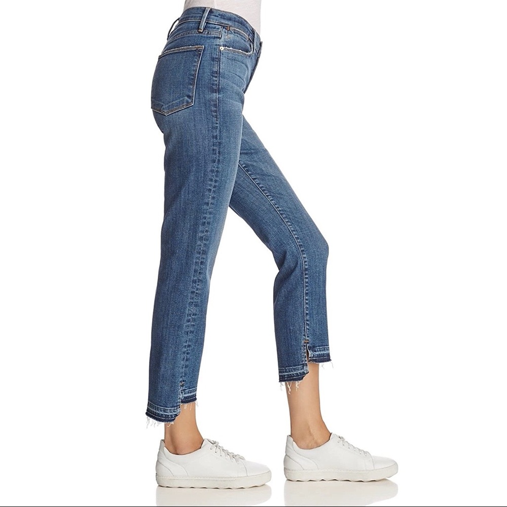 Frame Le High Straight Released Hem Jeans, Foster